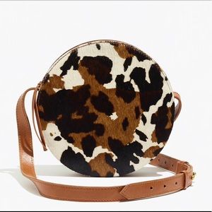 Madewell- The Simple Circle Crossbody Calf Hair